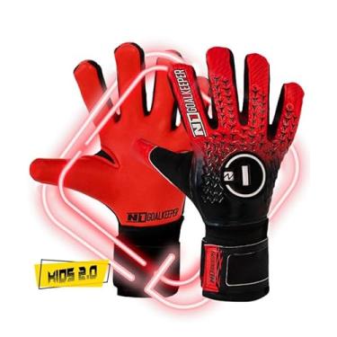 Imagem de Luva de Goleiro Profissional N1 Infantil (Vermelho, 5)