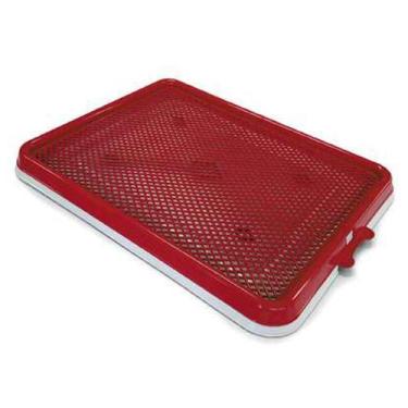 Imagem de Sanitário Pet Injet para Cães Xixi Pets Premium Vermelho