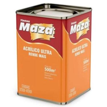 Imagem de Tinta Parede Alto Rendimento Acrílico Ultra Maza 18lt, Branco