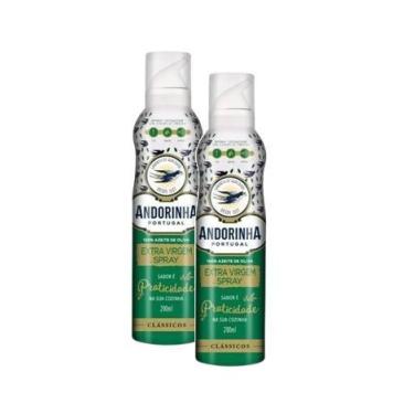 Imagem de Kit 2 azeite extra virgem spray - andorinha - 200ml - MANCINI