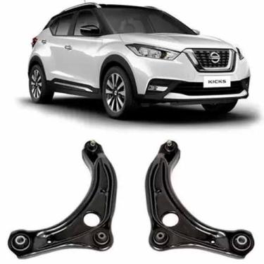 Imagem de Par Bandeja Balança Nissan Kicks 2017/2019 com Pivô Completa