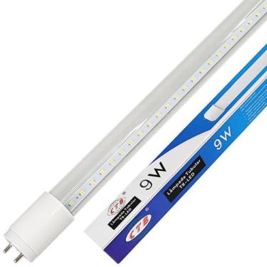 Imagem de Lâmpada Tubular T8 Cristal 9w Frio G13 Bivolt Bilateral - CTB, 110V/22