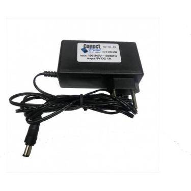 Imagem de Fonte Pedal Pedaleira Boss 9V Dc 1A Bivolt Reforçada - Conect Fontes, 