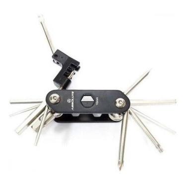 Imagem de Canivete Absolute 15 Funções Bike Com Chave Corrente Tk15, Canivete TK