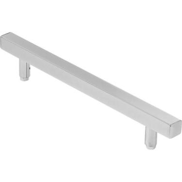Imagem de Puxador Quadrado 40cm - 1 Lado Só Da Porta - MetalCromo