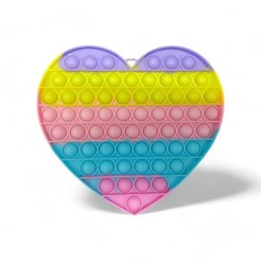 Imagem de Brinquedo Pop It Fidget Toy Anti Stress Sensorial Aumenta Criatividade Grande Coloridos (PP38061)