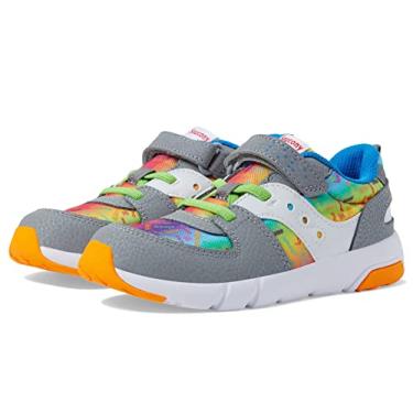 Imagem de Saucony Tênis unissex infantil Jazz Lite 2.0, Rainbow Love, 4.5 Wide Little Kid