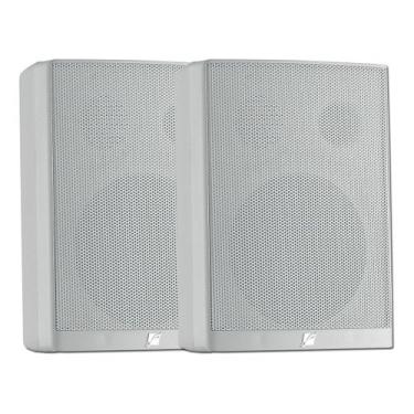 Imagem de Par de Caixas de Som Acústica Frahm PS200 New Passiva Branca - 60 Watt