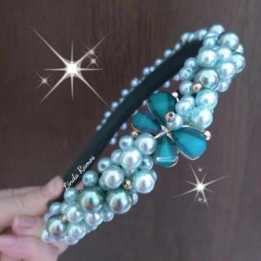 Imagem de Tiara diadema chá revelação Jardim Encantado - Ateliê Linda Ramos , Ja