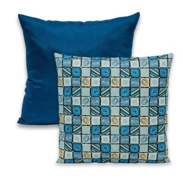 Imagem de Kit 2 Capas de Almofada com Zíper 40cmx40cm Gorgurinho - Dryka Enxovai