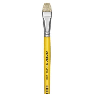 Imagem de PINCEL TECIDO MADEIRA TINTA A ÓLEO 454 ARTISTA Nº 8 CONDOR