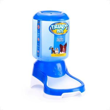 Imagem de Comedouro Automático Truqys Pets Azul com Galão - 1Kg