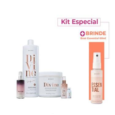 Imagem de Kit Braé Divine Salon + Beauty Sleep (5 Produtos)