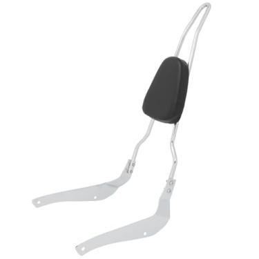 Imagem de Motaux Passageiro Sissy Bar encosto traseiro almofada macia para Suzuki Boulevard C50 M50 Volusia VL400 VL800, cromado