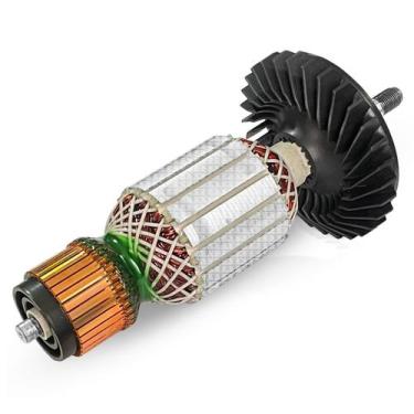 Imagem de Induzido Rotor Bosch Para Esmerilhadeira 1751 Gws 20-180 220v - Genéri