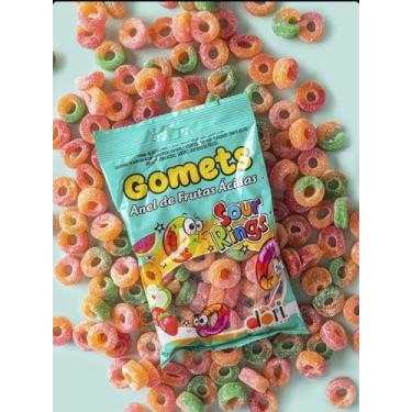 Imagem de Bala De Goma Anel de Frutas Ácidas - Dori