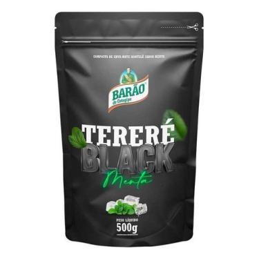 Imagem de Erva Tereré Black Menta Extra Forte Barão De Cotegipe 500g