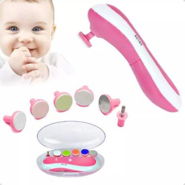 Imagem de Aparador De Unhas Cortador Elétrico Para Bebes e crianças  - Curso - m