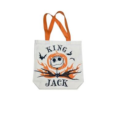 Imagem de Legacy Licensing Partners Bolsa de lona Disney Mickey Mouse, Minnie, Princesas, Vilões e Baby Yoda, Jack Skellington, Large