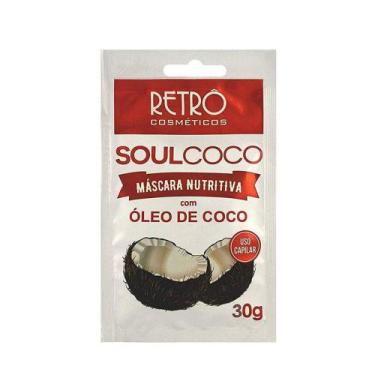 Imagem de Sachê Máscara Capilar Soul Coco Retrô 30ml - RETRÔ COSMÉTICOS
