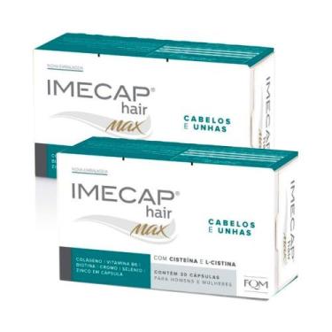Imagem de Kit 2 Imecap Hair Max 30 Cápsulas