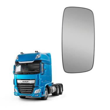 Imagem de Base c Vidro Retrovisor Compatível com DAF CF/XF Convexo - Fabbof