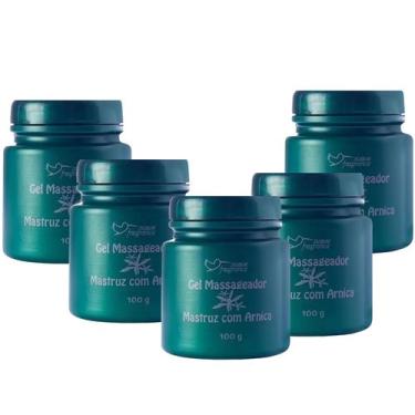 Imagem de 5 Gel Massageador Mastruz com Arnica Alívio e Combate a Dor Muscular -