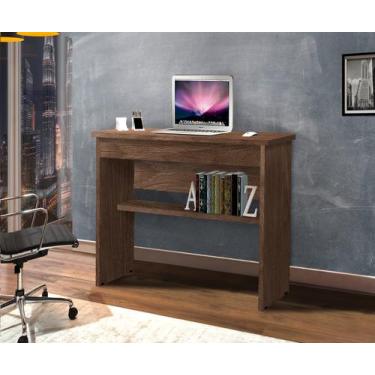 Imagem de Mesa / Escrivaninha VIT Para Estudo 1 Gaveta Com Chave Cor Canela - RO