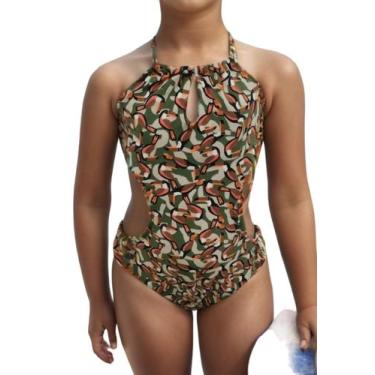 Imagem de Maiô Feminino Infantil Tucano  - Missatti, Verde, G