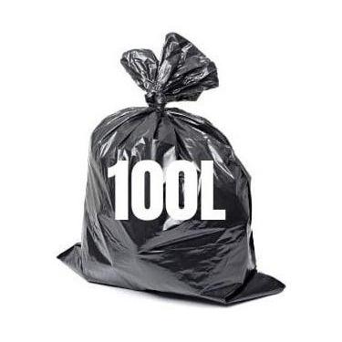 Imagem de Saco P/ Lixo Preto De 100l Super Resistente/reforçado-20un - HIGIPACK