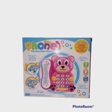 Imagem de Brinquedo Telefone Infantil Musical Com Som E Luzes e muito legal. - t