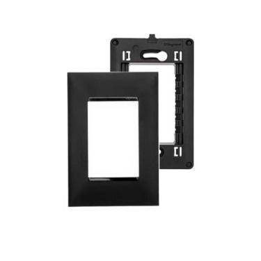 Imagem de Placa Espelho 4x2 3 Mods. Legrand Pial Plus+(mais) 618503PT+