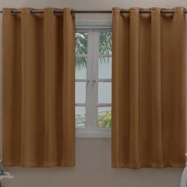 Imagem de Cortina Blackout Liso 2 Metros Lisa Somente Tecido Blecaute Bloqueia 7