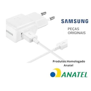 Imagem de Carregador de Parede Samsung Galaxy M22 Original COD. GH44-03086A, Bra