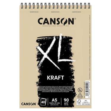 Imagem de Bloco de Papel Xl Kraft A5 Canson 150g 60 Folhas
