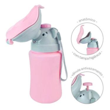 Imagem de Mictório Infantil Feminino Portátil Com Sistema Antiodor 350ml Buba
