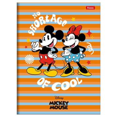 Imagem de Caderno Foroni pequeno Mickey  brochura 80 folhas