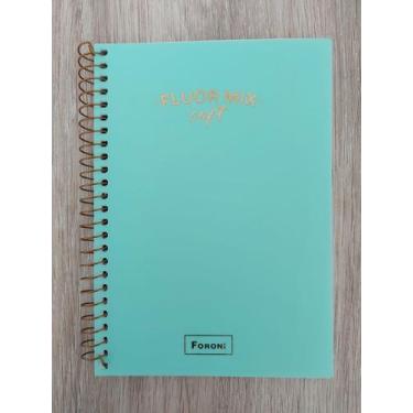 Imagem de Caderno Foroni pequeno fluor mix soft espiral 80 folhas