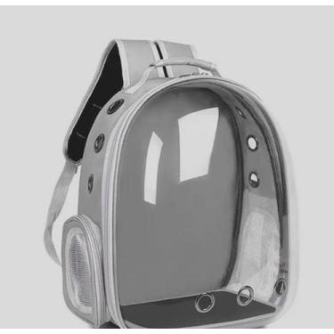 Imagem de Mochila Pet Transporte Cães Gato Visão 360 Panorâmica para sua viagem 