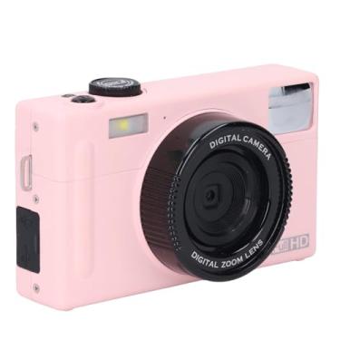 Imagem de Câmera Digital 48MP 1080P, Câmera Digital Aponte e Dispare Com Zoom 16X, Anti-vibração, Tela LCD de 3, Câmera Pequena Compacta para Viagens, Suporte para Cartão SD de até 128G