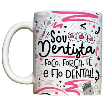Imagem de Caneca Dentista Odontologia Feminina Divertida