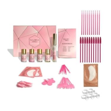 Imagem de Kit Lash Lifting Gold Para Cílios e Brow Lamination – Kit Completo para Levantamento e...