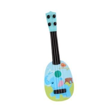 Imagem de YIJU Crianças ukulele brinquedo musical com 4 cordas aprendizagem jogar brinquedo educativo precoce para meninos meninas favores de festa do jardim de , Elefante