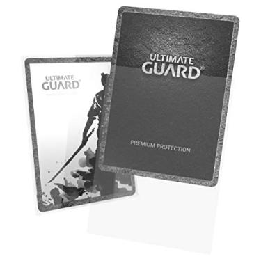Imagem de Ultimate Guard Capas de cartão Katana: 100 mangas TCG de tamanho padrão, 66 x 91 mm, traseira transparente, qualidade de torneio, sem PVC e sem ácido, alta clareza