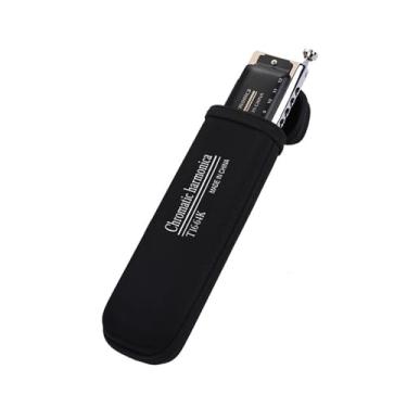 Imagem de Para Iniciantes harmônica Gaita Cromática De 16 Furos Para Adultos Concha De Cobre Preto