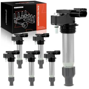 Imagem de Pacote de bobinas de ignição A-Premium para Buick Lacrosse CTS SRX XTS Equinox Impala G6 G8 Malibu Conjunto de 6 peças