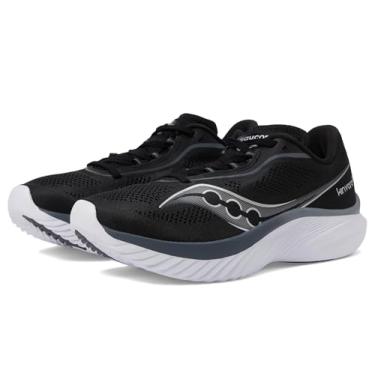 Imagem de Saucony Tênis feminino Kinvara 15, Preto/branco, 10 Wide