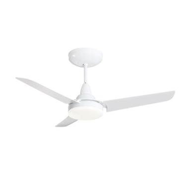 Imagem de Ventilador de teto aliseu alisclean  eco  branco  bivolt  com controle