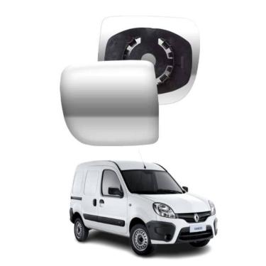 Imagem de Lente Retrovisor Com Base Renault Kangoo 98-02 Ld Direito