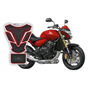 Imagem de Adesivo Protetor De Tanque Moto Hornet Resinado H557 - Resitank